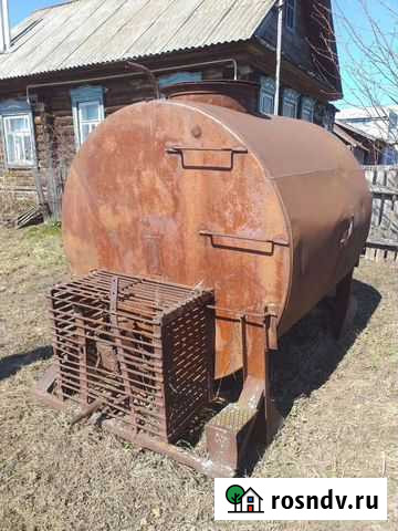 Бочка железная металлическая Моргауши - изображение 1