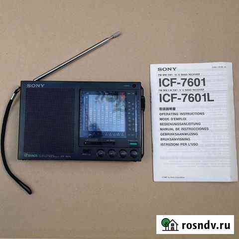 Радиоприемник Sony ICF-7601L винтажный Хабаровск