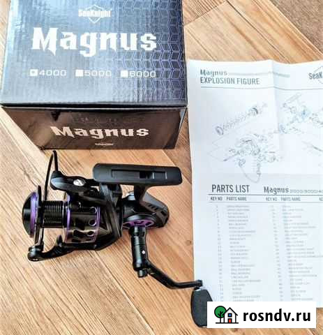 Катушка 4000 размер, 9 подшипников, новая Стерлитамак - изображение 1