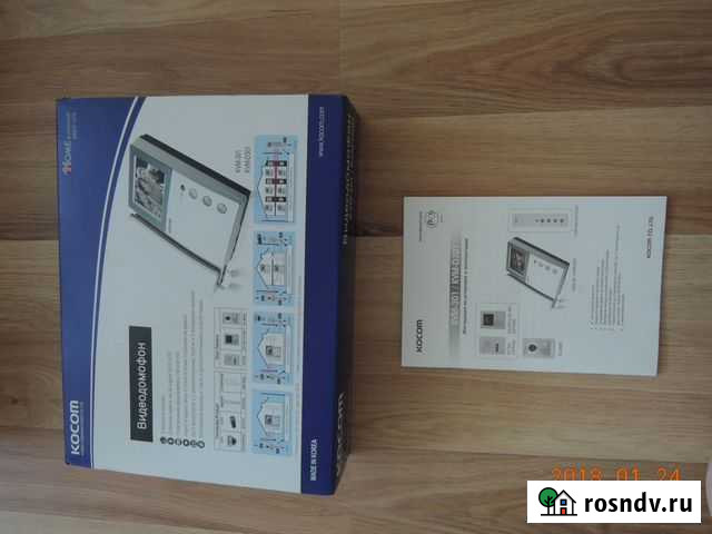 Коробка от видеодомофона+инстукция Красногорск - изображение 1