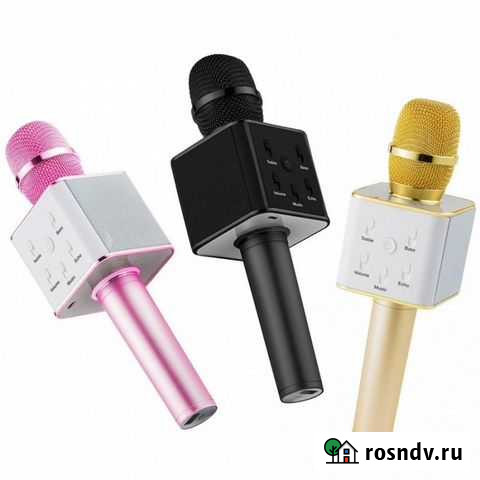 Микрофон караоке Q7 Wireless Microphone & hifi Spe Новосибирск - изображение 1