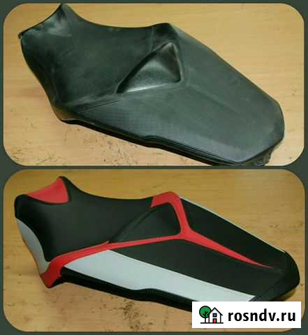 Перетяжка мото сидений, салона автомобиля, катеров Санкт-Петербург - изображение 1