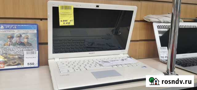 Хороший бюджетный ноутбук sony 2\4\500 Севастополь - изображение 1