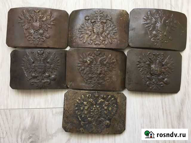 Пряги с поясного ремня царские Сургут - изображение 1