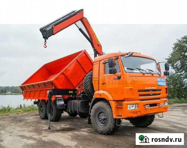 Услуги манипулятора самосвала Осинники - изображение 1