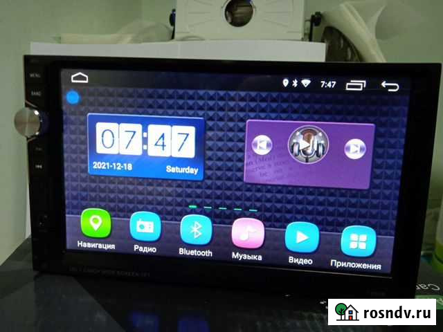 Магнитола на андроиде, 2 дин, с гарантией Благовещенск - изображение 1