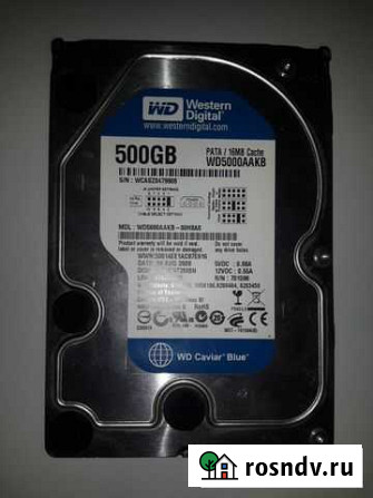 HDD 500 Gb Western Digital 3.5 Мурино - изображение 1