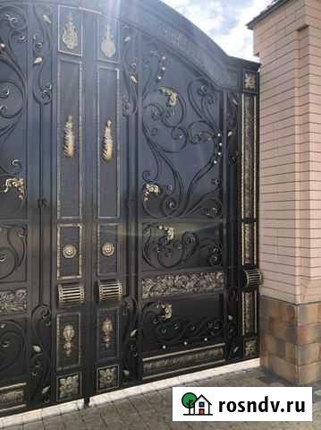 Ворота кованные Дигора - изображение 1