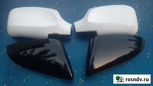 Накладки на зеркала Приора / Гранта Лифт Бек Самара - изображение 1