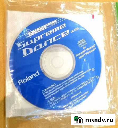 Roland SRX 05 Supreme Dance диск с файлами Воскресенск - изображение 1