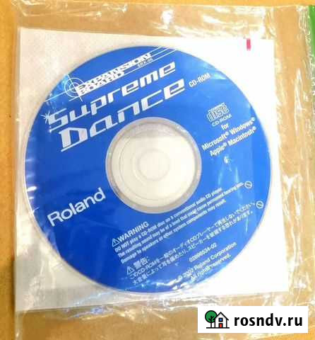 Roland SRX 05 Supreme Dance диск с файлами Воскресенск - изображение 1