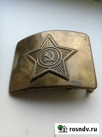 Пряжка СССР Липецк - изображение 1