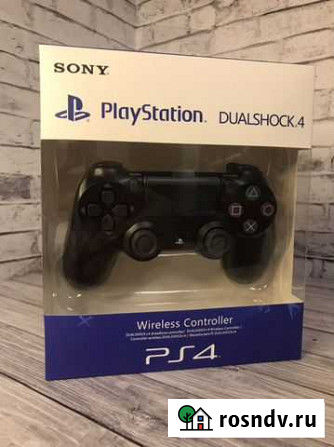 Геймпад DualShock 4 v2.0 PS4 черный новый Таганрог - изображение 1