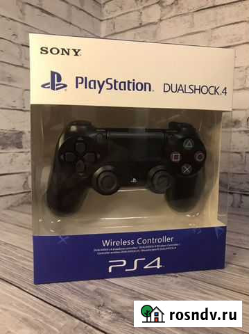 Геймпад DualShock 4 v2.0 PS4 черный новый Таганрог - изображение 1