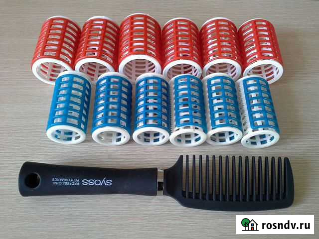 Бигуди, расчёска новые Комсомольск-на-Амуре - изображение 1