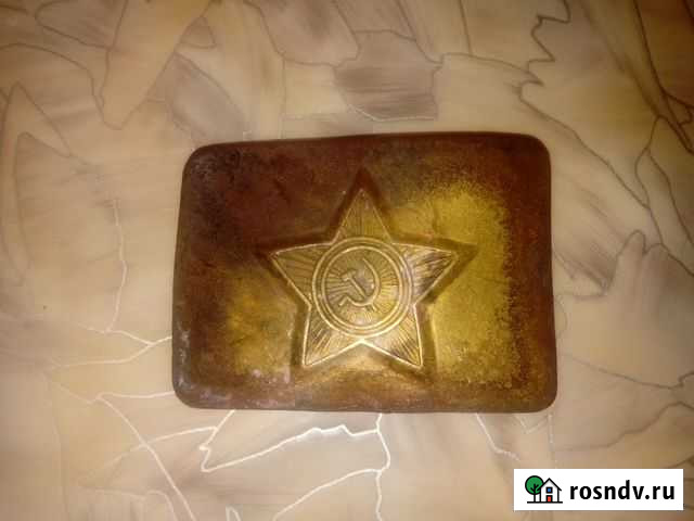 Пряжка советской армии ранняя Брянск - изображение 1