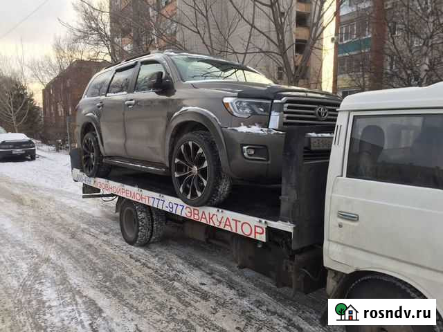 Услуги эвакуаторов полной и частичной погрузки Хабаровск - изображение 1