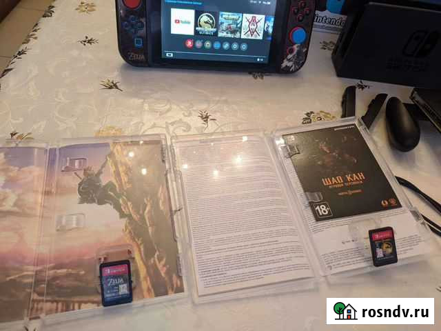 Игры Nintendo Switch: Zelda и Mortal Kombat 11 Котельники - изображение 1