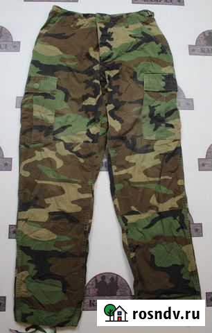 Брюки BDU Woodland армии США S-R Екатеринбург - изображение 1