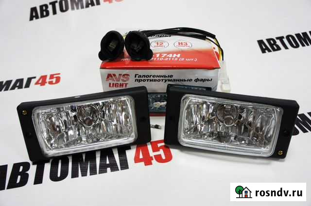 Противотуманные фары Ваз 2110 2112 гладкое стекло Курган - изображение 1