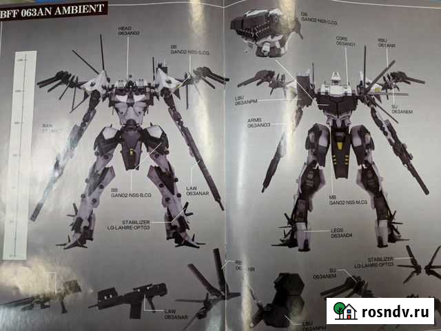 Модель робота Armored Core v 123 Магадан - изображение 1