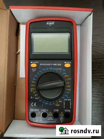 Мультиметр Elitech MM300 Курск - изображение 1