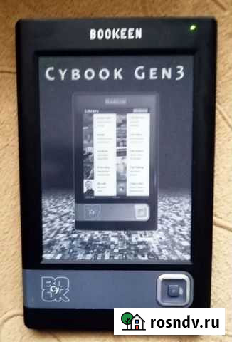 Электронная книга Bookeen Cybook Gen3 1 гб Новосибирск - изображение 1