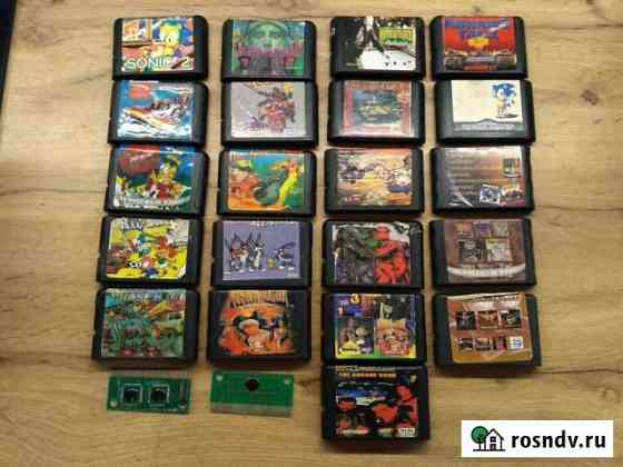 Картриджи sega mega drive Таганрог