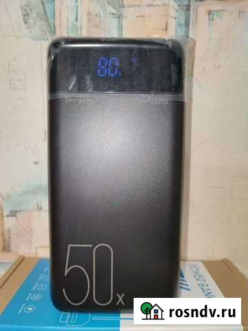 Повербанк внешний аккумулятор быстрая 50000 новый Вологда - изображение 1