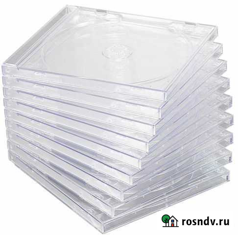 Коробки для CD дисков прозрачные Москва - изображение 1