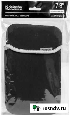 Чехол для планшета 7-8, 9-10 черный, эластичный Барнаул - изображение 1