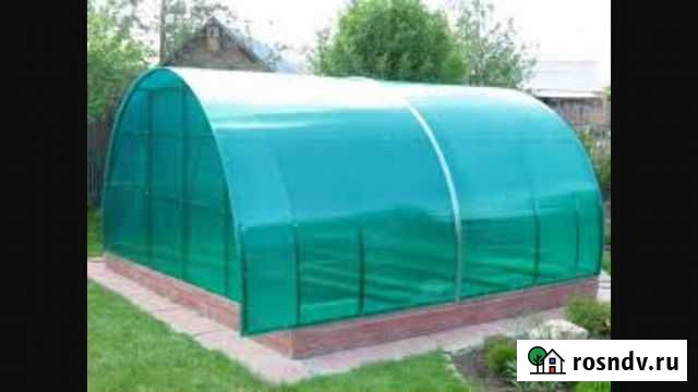 Усиленные теплицы стандарт с поликарбонатом Черкесск - изображение 1