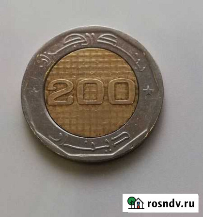 Алжир 200 динаров 2012 юбилейная Тамбов - изображение 1