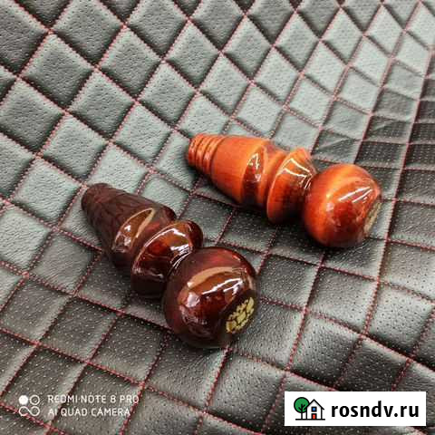 Ручка кпп Жигули Нива ваз 2107 06 213 214 Деревянн Гусь-Хрустальный - изображение 1