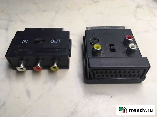 Переходник RCA-scart Ульяновск - изображение 1