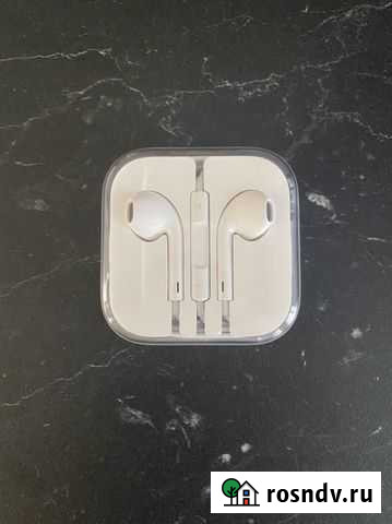 Наушники apple earpods проводные 3.5 мм Казань - изображение 1