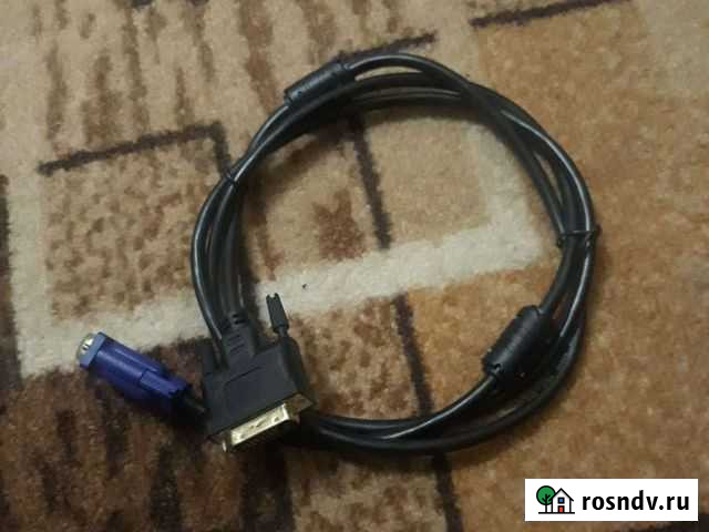Кабель dvi vga Ижевск - изображение 1