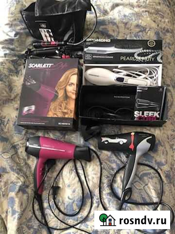 Фен,утюжок,расческа для выпрямления волос Рязань - изображение 1