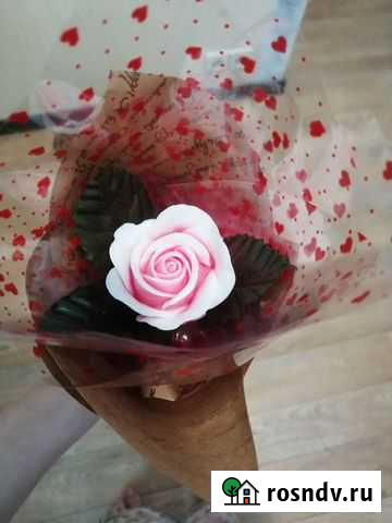 Мыльная роза ручной работы Осинники - изображение 1