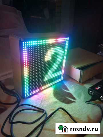 Светодиодная табличка маршрут автобуса Майкоп - изображение 1