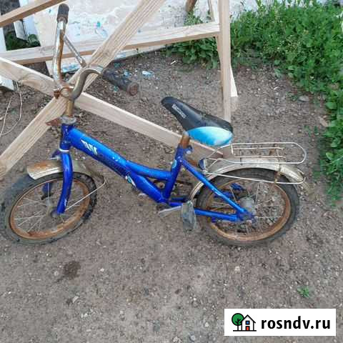 Детский велосипед бу колеса 14 Казань - изображение 1