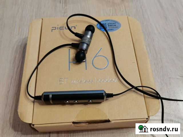 Беспроводные наушники picun H6 Киров - изображение 1