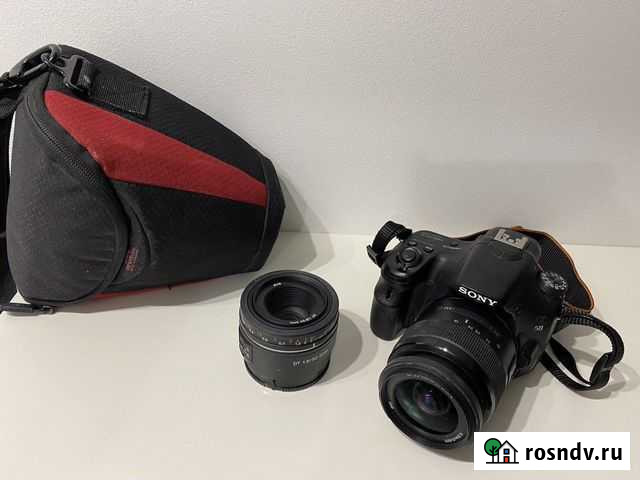 Фотоаппарат Sony a58 18-55+ 50mm Воронеж - изображение 1