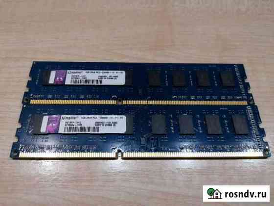 Kingston 8GB(2x4GB) DDR3 PC3-12800 1600 MHz Красноярск