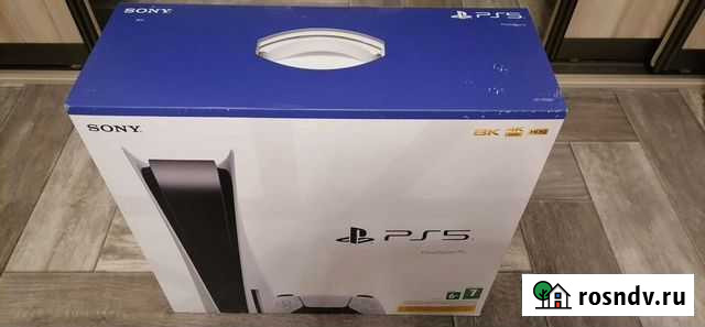 Новая Sony Playstation 5 с дисководом Ангарск - изображение 1