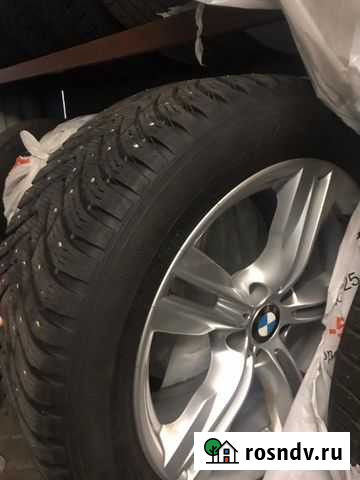 Комплект зимней резины на дисках на BMW X5 Калининград - изображение 1