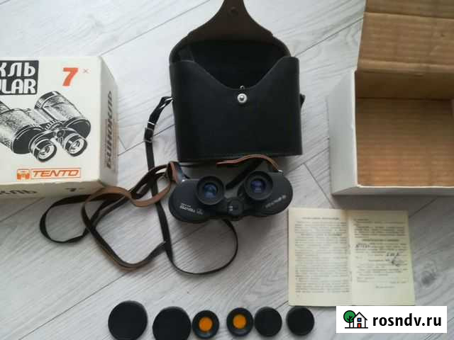 Бинокль бпц 7-35 сделано в СССР 85год Саратов - изображение 1