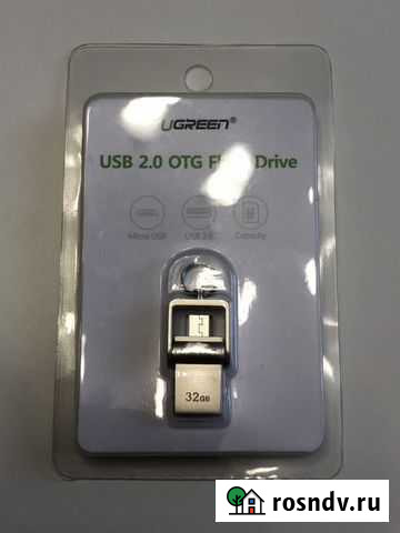 Новая USB OTG flash drive 2.0 32GB Тюмень - изображение 1