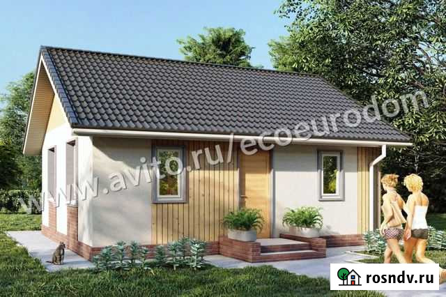 Домокомплект из сип панелей 52,7 кв.м Мещовск - изображение 1