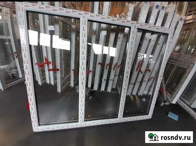 Окно Пластиковое. 2000*1300. Глухое. Бобров Бобров - изображение 1